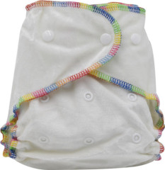 Bamboo Velour Fitted Diaper