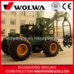 4 wheels 7600kg cane loader/timber loader/sugarcane loader china manufacturer