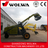 Strong power 3 wheel hydralic sugar cane loader timber excavator