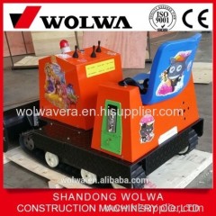 Kids mini electric bulldozer ridden bulldozer car toy