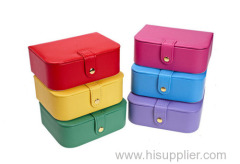 High grade PU leather Storage Box for Jewelry