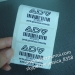 Custom Printing Adhesive Barcode Label Sticker Destructible Vinyl Fragile Security Label Barcode Sticker