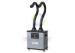 Chemical Laboratory / Medical Portable Fume Extractors with Double Ducts 75mm