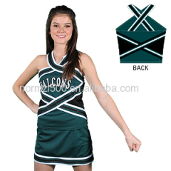 New design spandex wholesale cheerleading uniforms custom cheer uniforms
