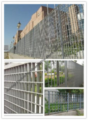 Hot sales Factory Price Hot Dipped Galvanized Steel Grating Fence