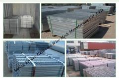 Hot sales Factory Price Hot Dipped Galvanized Steel Grating Fence