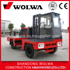 3t small side-loading forklift truck with hydraulic drive