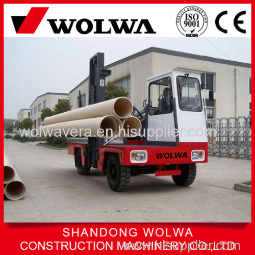 4 ton diesel type side loader forklift truck sale in china