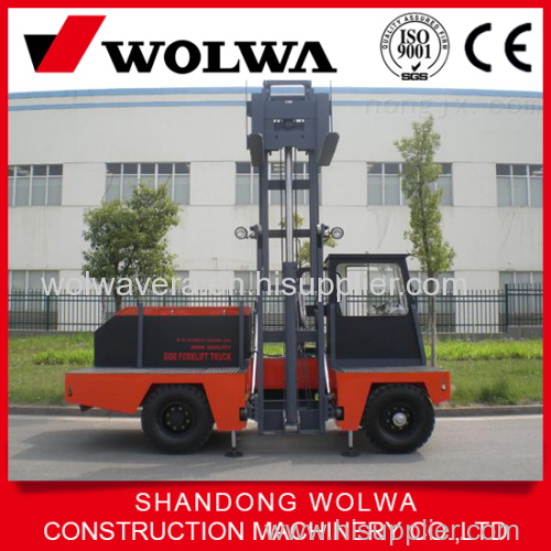 china factory supply diesel type side loader forklift truck 3ton