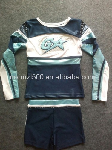 Team wear girls custom all star cheerleading uniforms kids cheer dance costumes