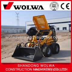 China mini loader with several ripper teeth loosener skid dumper