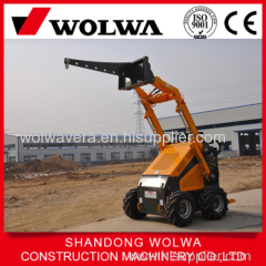 New skid mini steer loader skid steer attachment wheeled mini loader GN380