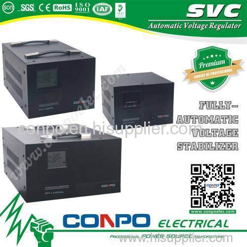 Servo-Type Automatic Voltage Regulator 500va/1000va/1500va/2000va/3000va/5000va/8000va/10000va