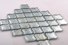 Rose Latest Iridescent Series Glass Mosaic