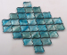 Rose Latest Iridescent Series Glass Mosaic