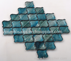 Rose Latest Iridescent Series Glass Mosaic