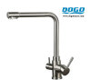 304 stainless steel faucet Two handle kitchen faucet