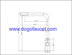 304 stainless steel faucets square mixers & taps