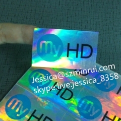 High Quality Silver Hologram Void Security Tape Custom Security Void Seal Sticker Anti-tamper Safety Label