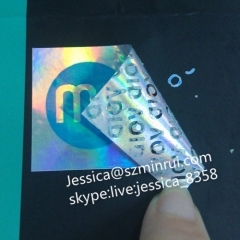 High Quality Silver Hologram Void Security Tape Custom Security Void Seal Sticker Anti-tamper Safety Label