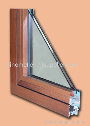 Customized 6000 series aluminum window extrusion profiles