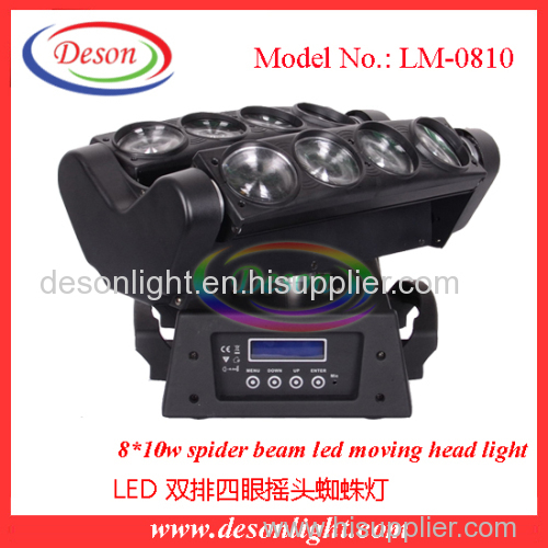 The new version led beam moving head light double eight spider light bar effect light
