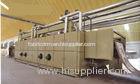 Knit fabric mesh-belt drying machine for drying and preshrinking