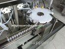 High Accuracy SS Bottle Filling And Capping Machine For 10ml And 30ml Vials