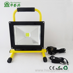 10w 20w 30w 50w Solar Competitive Portable Rechargeable Led Flood Light IP65