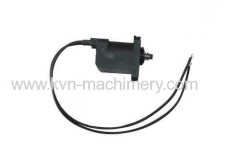Car seat regulator coil sound the horn