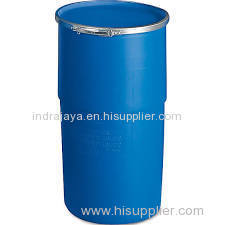 Open-Head Plastic Drums - 15-Gallon Capacity - 14.9"Dia.X27.8"H