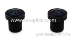 Megapixel 1/4" 2.5mm focal length wide angle 120-degree M12 lens