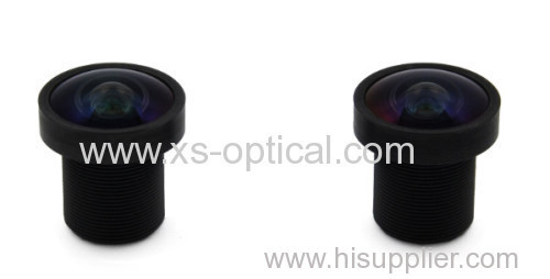 XS-8121 Megapixel 1/2" 2.5mm focal length wide angle 160 degree M12 car recorder camera lens