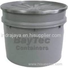 20 Gal Plastic Drums Open-Top Tapered-Side