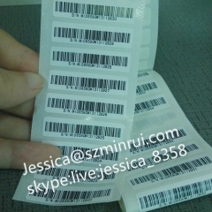 Professional Manufacturer Self Adhesive Barcode Sticker Labels Anti-counterfeit Barcode Stickers Roll Stickers