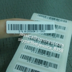 Professional Design Easy Peel Off Self-adhesive Barcode Label with Thermal Printed Barcode Stickers Roll