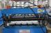 PLC Control Speed 5m/min Glazed Tile Roll Forming Machine 18 Stations