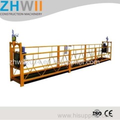 Construction Scaffolding teel Rope Suspended Access Platform CE Approved