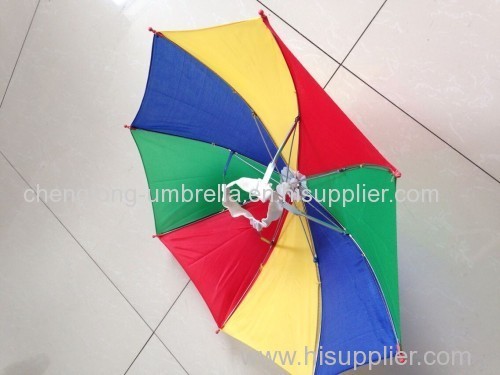 HAT UMBRELLA WITH MULTI COLOR