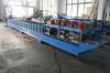 Full Automatic Door Frame Roll Forming Machine With Online Punching Lock Holes