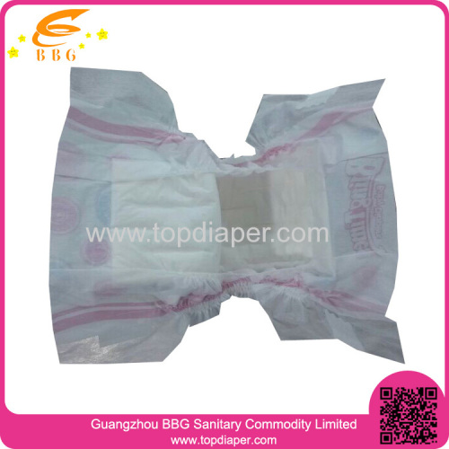 High Quality Breathable and Cloth-like disposable baby diaper