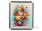 Home Bedroom Beauty Wall Decor flowers Framed oil paintings of still life