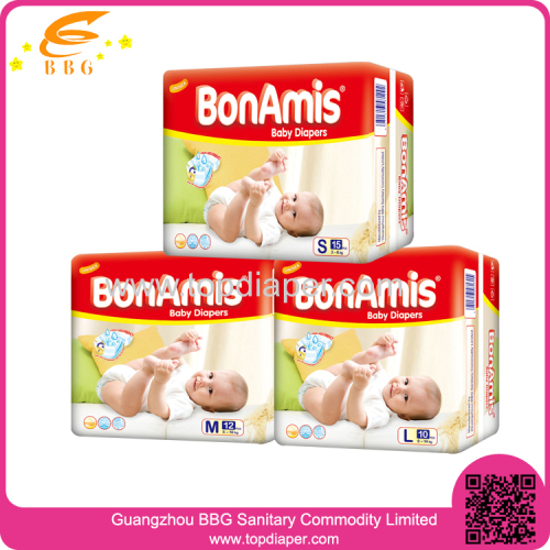 NEW soft&Cheap BonAmis brand disposable baby diaper