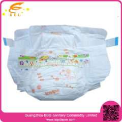 High Qualtiy Plastic Backed Disposable baby diaper
