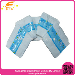 Hot and cheap OEM baby diaper in bale.