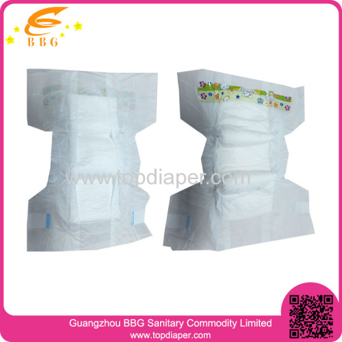 Super absorbent OEM disposable baby diaper