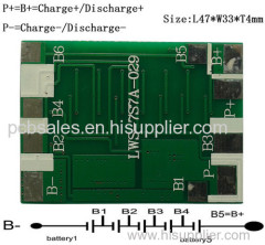 pcb/pcm/bms for li-ion/lifepo4 battery pack