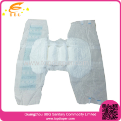 Cheap Nonwoven Breathable film adult diaper
