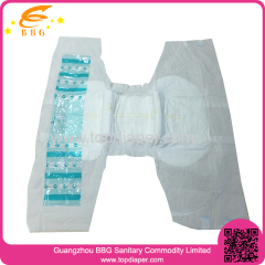 Cheap Nonwoven Breathable film adult diaper