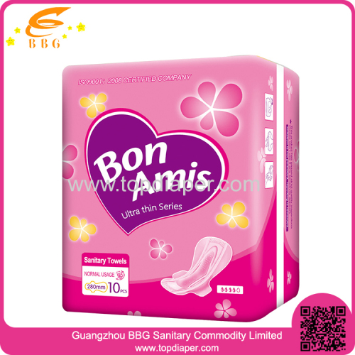  Daily use 100 cotton Women Sanitary Napkin